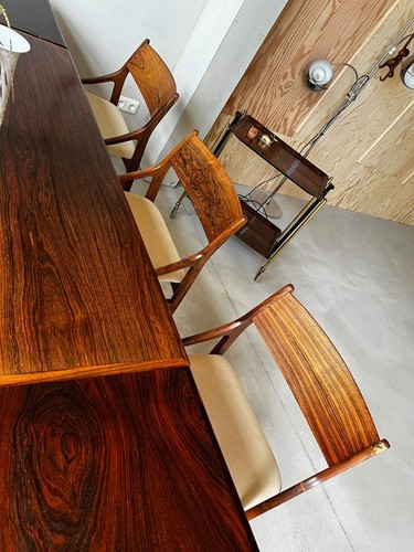 True Vintage 1 From 7 Chair Vestervig Eriksen Rosewood Dining Room Chair Denmark - Picture 13 of 20