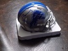 JAMESON WILLIAMS AUTOGRAPEHD LIONS MIMI HELMET W/COA JAMES SPENCER WITNESSED — photo 1