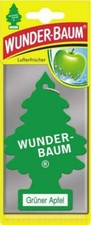 5X Original WUNDERBAUM� GR�NER APFEL Lufterfrischer Duftb�umchen Autoduft