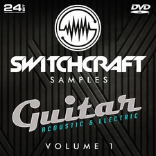 GUITAR VOL 1 - 24BIT WAV STUDIO / MUSIC PRODUCTION SAMPLES - DVD