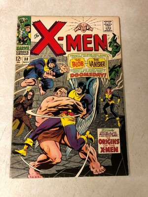 X Men 38 Blob Vanisher 1967 Don Heck Beast Angel Origins X Men Ebay