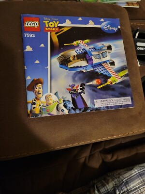 Retired LEGO-Toy Story #7593 - Buzz's Star Command Spaceship.  Manual Only.