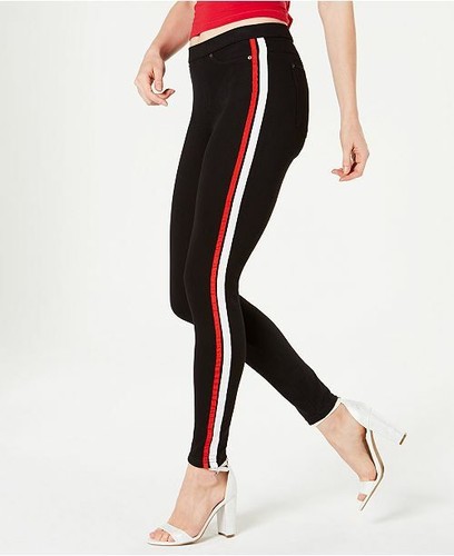 HUE LADIES RACER STRIPE ORIGINAL DENIM 