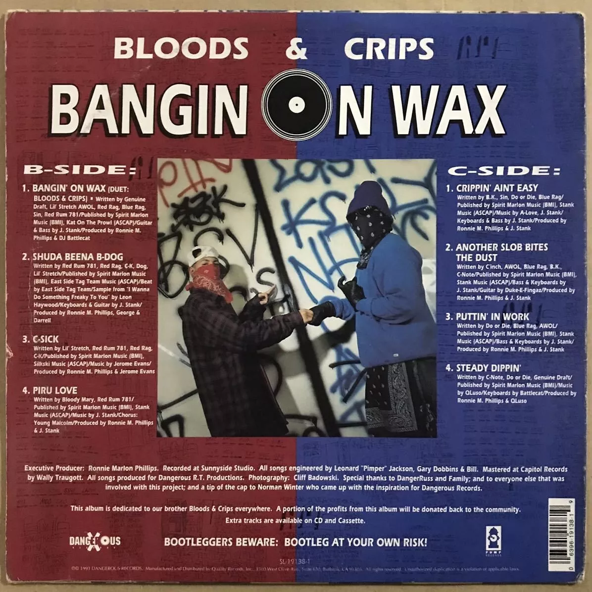 Bloods & Crips / Bangin On Wax 12