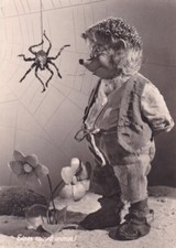 Mecki Karte einer spinnt immer