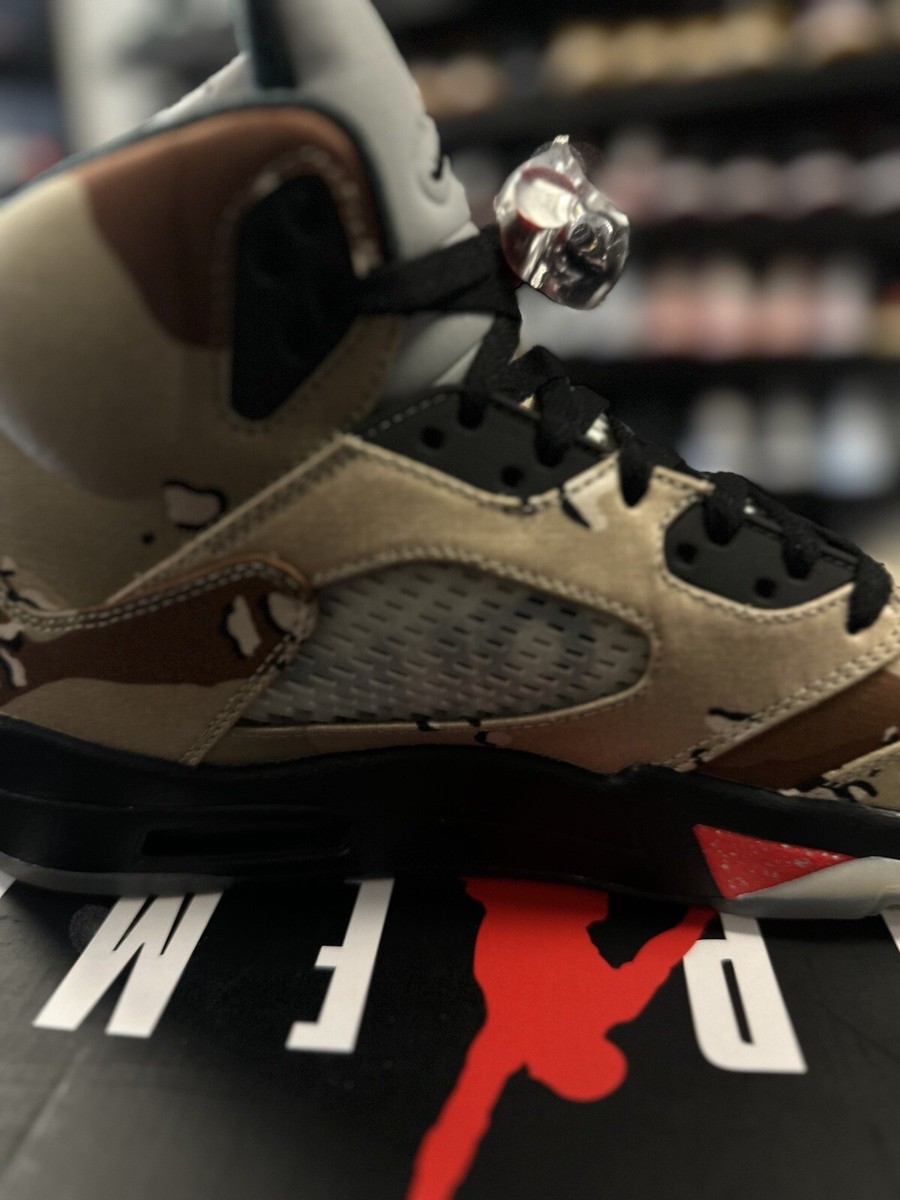 Supreme x Air Jordan 5 Retro Desert Camo Size 11 Deadstock Supreme x Air Jordan 5 Retro Desert Camo Size 11 Deadstock