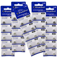 50 PACK-AG3 Batteries Battery LR41 L736 RW87 GP192 V3GA Alkaline Cell Watch