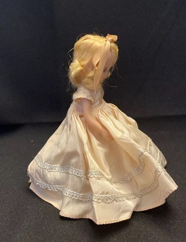 Nancy Ann “Pretty Maid Where Have You Been” 5.5” Doll In Pink Dress #160 Rare - Picture 6 of 8