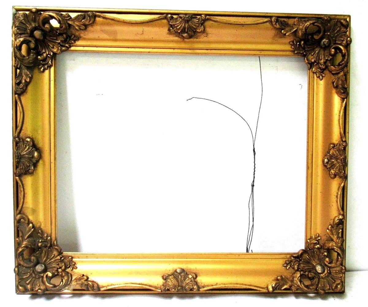 ANTIQUE 19c GREAT QUALITY GILT FRAME FOR PAINTING 20 X 16 INCH g 18