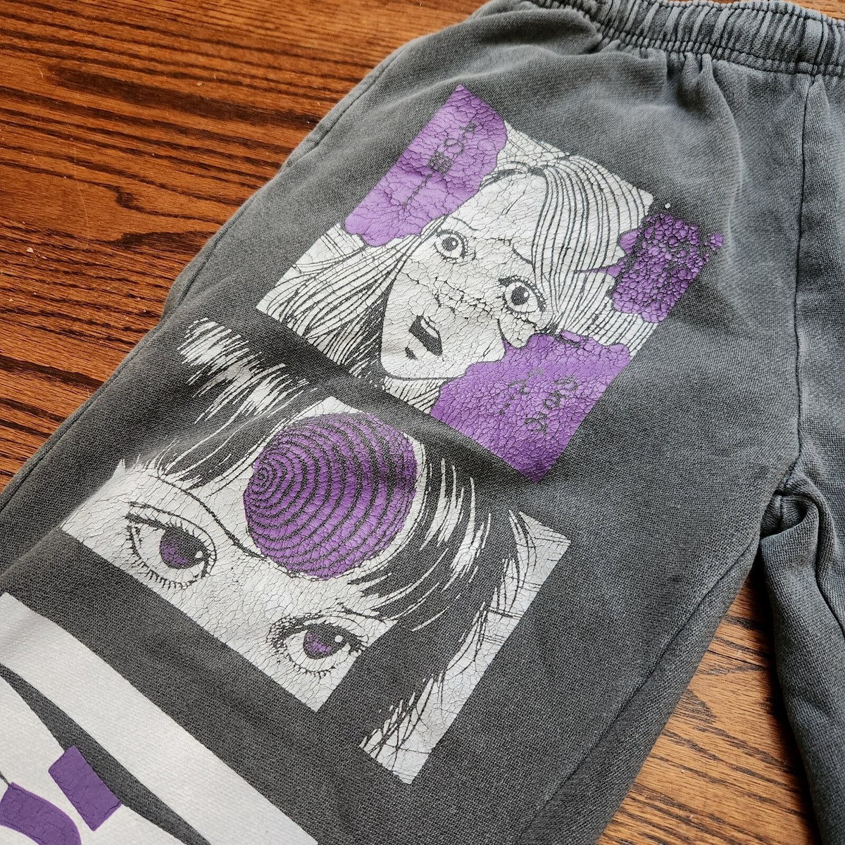Uzumaki Junji Ito Manga Comic Japanese Jogger Sweatpants Uzumaki Junji Ito Manga Comic Japanese Jogger Sweatpants