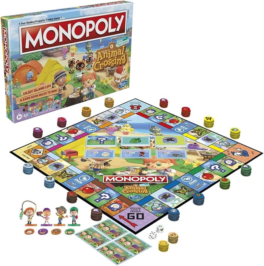 Monopoly Animal Crossing New Horizons Limited Edition Board Game Hasbro
