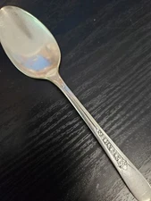 Wm Rogers Mfg Co. Priscilla / Lady Ann Silverplate Teaspoon 6⅛" VTG 1941