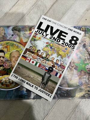 Live 8 concert (DVD, 2005) Missing Disc TWO 94634198295| eBay