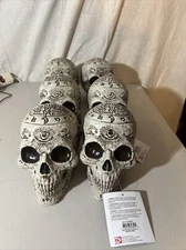 Morris Costumes - 7 Zodiac Skull Halloween Decoration