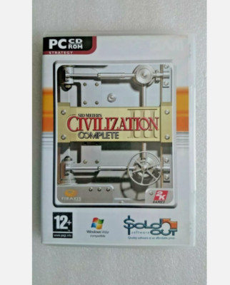 Sid Meiers Civilzation 3 Disks PC CD-ROM 2005