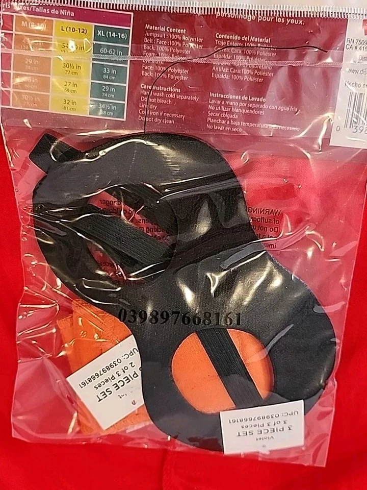 The Incredibles 2 Violet Classic Child Costume Size Large 10-12 NEW - Image 3 of 3