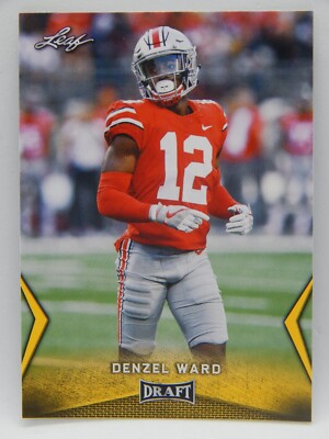 2018 Leaf Draft Gold Football - Pick Your Card - Complete Your Set