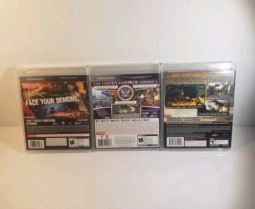 PlayStation 3 Game Bundle (PS3) (Devil May Cry, Saints Row IV, Lair) Brand New - Picture 2 of 12