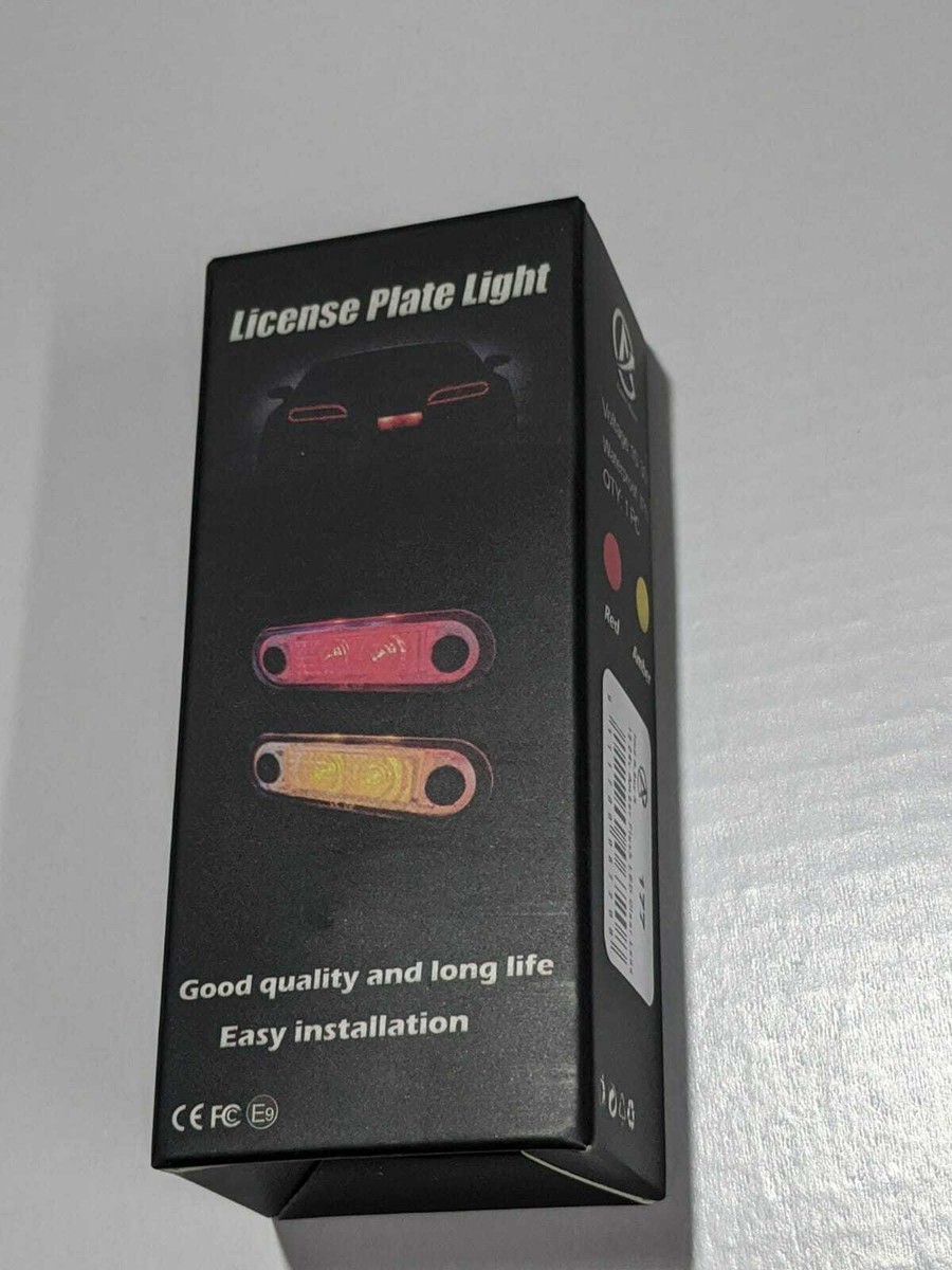 10x Valley Lighting Amber Hella Style LED Marker Lights – Flush Fit, 12v/24v, Kelsa Bar Running Lamp