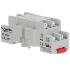 Schneider Electric 70-459-1 Rly Sockt,Stndrd,Squre,8 Pin, Scrw Clamp