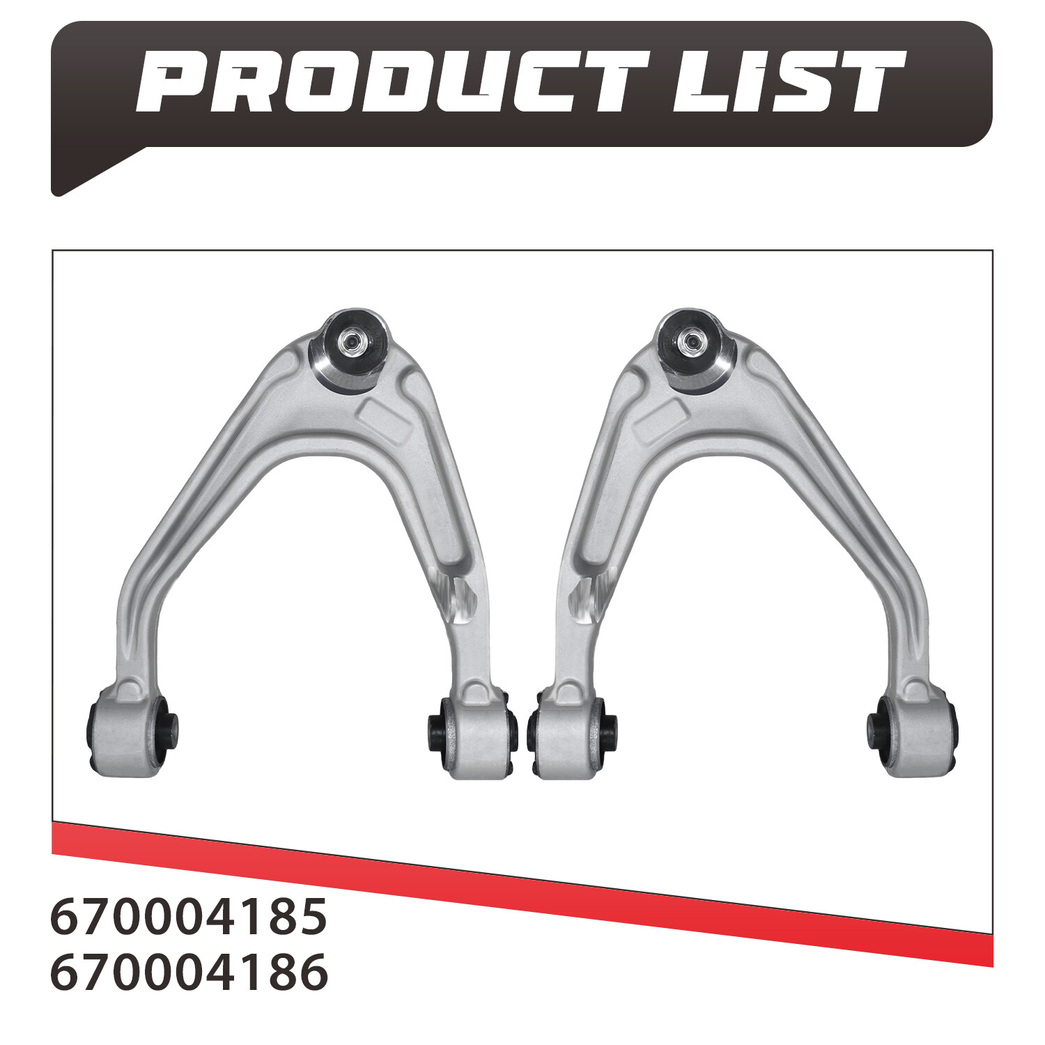 Maserati Quattroporte 2014-2022 FRONT+RIGHT+UPPER Control arm