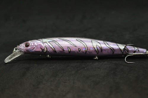 Señuelo de pesca cebo duro jerkbait con señuelo de 5 1/2 pulgadas 4/5 oz para pesca de lubinas M774 - Imagen 51 de 100