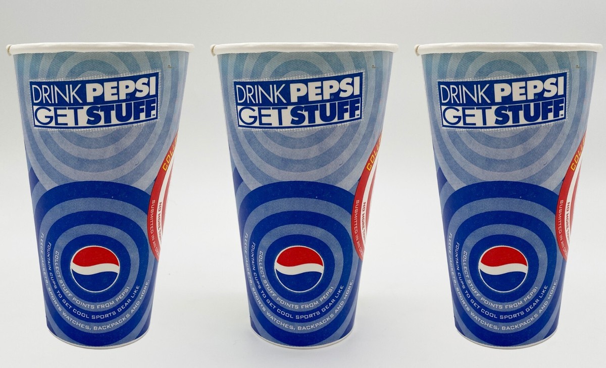 Pepsi Points Cup Rare Vintage Retro 90s Pepsi Stuff / Mountain Dew