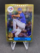 2022 Topps Series 2 Silver Pack 1987 Design #T87C2-96 Jose Berrios Blue Jays