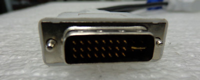 Dell DVI-I Dual to DVI-D/ VGA Splitter Cable (DP/N 0WU329) Used