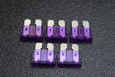 5 PACK ATC 3 AMP FUSES ATO FUSE BLADE STYLE CAR BOAT AUTOMOTIVE AUTO ATC3