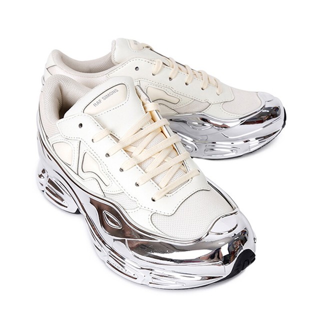 white and silver raf simons