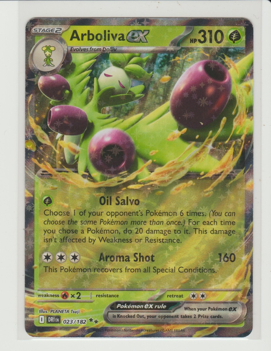 arboliva pokemon card value ex - 023/182 Ultra Rare Browse more Pokmon at our store. Arboliva [Reverse Holo] #23 Prices