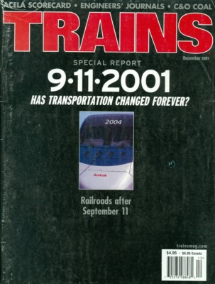 2001 Trains Magazine Special Report 9.11.2001 Has Transportation Changed Forever