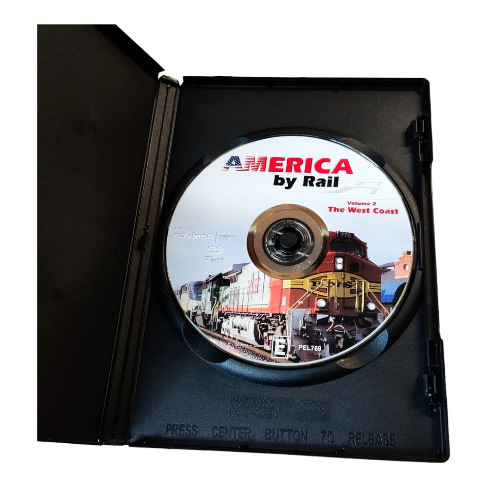 America by Rail Volume 2: The West Coast DVD - San Diego to Seattle Amtrak Steam - Image 3 of 3