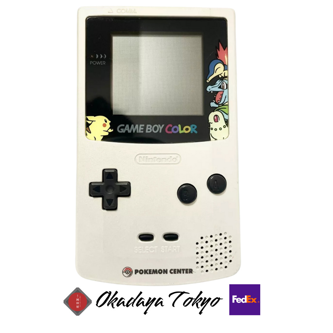 Pokemon Center Gameboy Color Pokemon Gold And Silver Edition Game