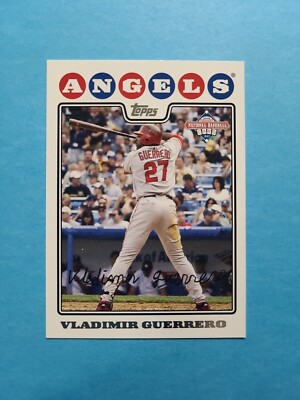 VLADIMIR GUERRERO 2008 TOPPS NATIONAL BASEBALL CARD DAY # 5 G2852