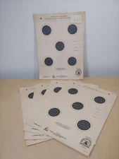 NRA OFFICIAL 50 Ft Small Bore Rifle Targets Outers Laboratories 12 Pack + 4 USA
