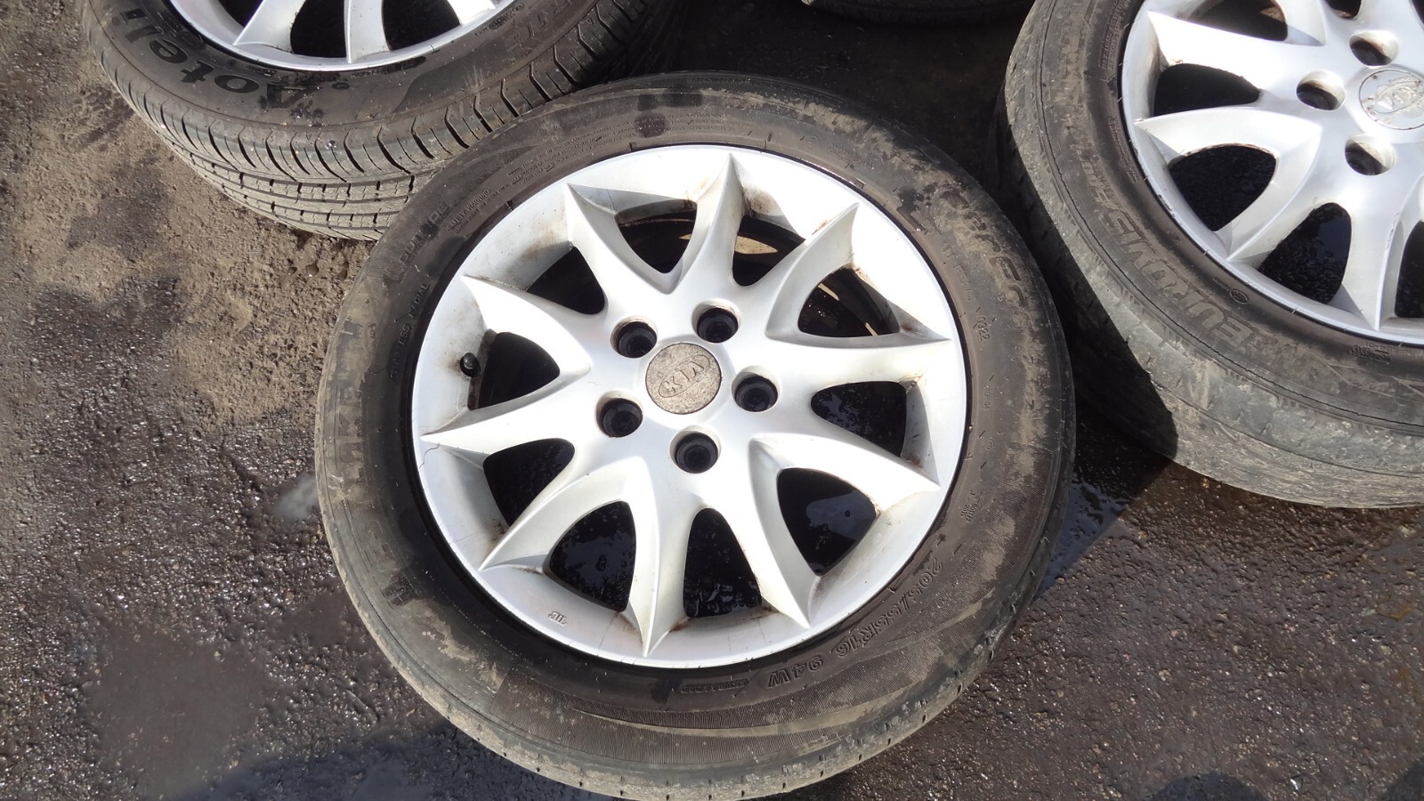 KIA CEED 16" ALLOY WHEELS & TYRES 205/55/16 200617⚡COLLECTION