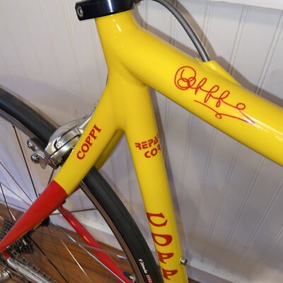 Super Rare and beautifull Fausto Coppi Italian road bike 54eft X