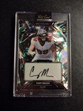 #3/3 Cody Mauch Rookie Auto 2023 Wild Card Chrome Wildchrome NDSU Tampa Bay Bucs