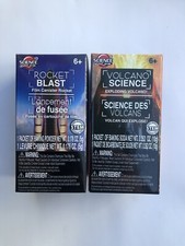 VOLCANO SCIENCE: Exploding Volcano.  ROCKET BLAST: Science By Me. Small kits 