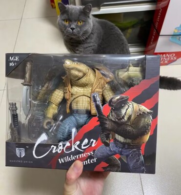 JUJIANG Wilderness Hunter Crocker 1/12 Action Figure In Stock NEW