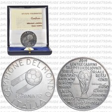 ITALIA 1982 - MEDAGLIA ARGENTO ITALIA CAMPIONE DEL MONDO DI CALCIO SPAGNA '82