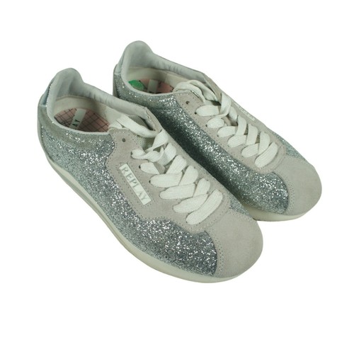 replay glitter trainers