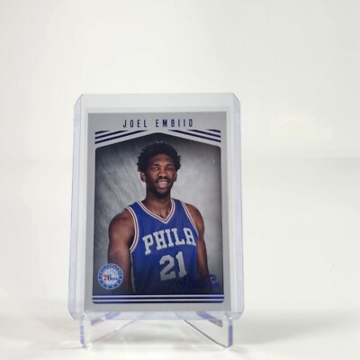 2016-17 Panini Studio - Studio Edition #135 Joel Embiid