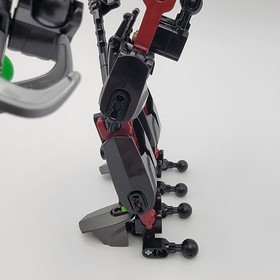 RARE 6203 Hero Factory BLACK PHANTOM 100% COMPLETE +Manual Villans LEGO Bionicle