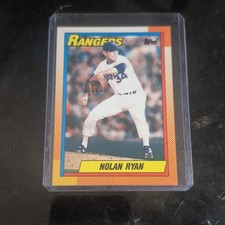 1990 Topps Nolan Ryan #1 Collector's Edition (FLAWLESS)ERROR