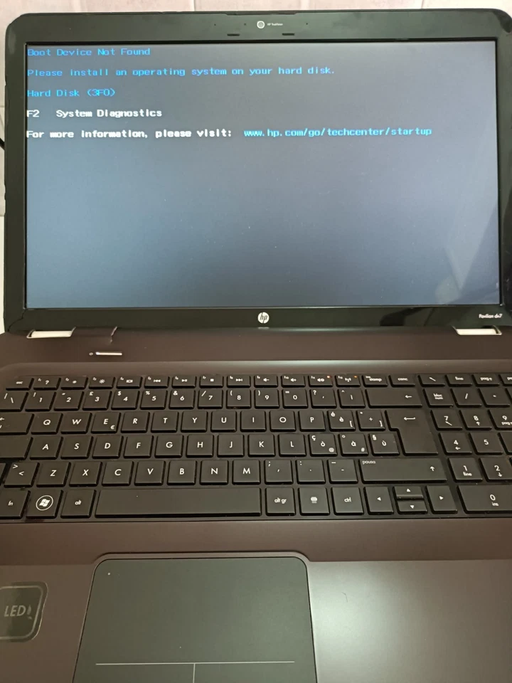 Computer HP Pavilion DV7 17” Laptop Si Accende Leggi La Descrizione. - Immagine 2 di 4