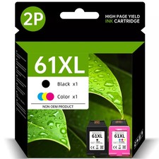 HP 61XL Tri-Color High-Yield Ink Cartridge CH564WN Printer Cartridge