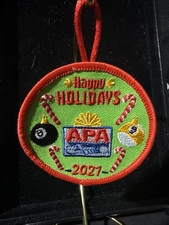 APA Happy holidays 2021 Ornament Patch